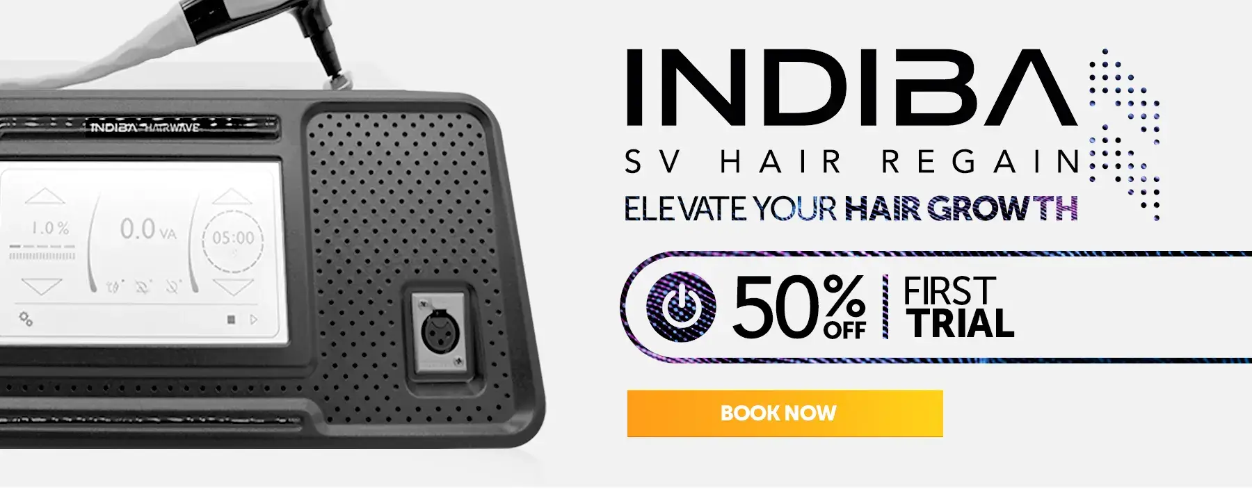 Indiba SV Hair Regain elevate your hair growth