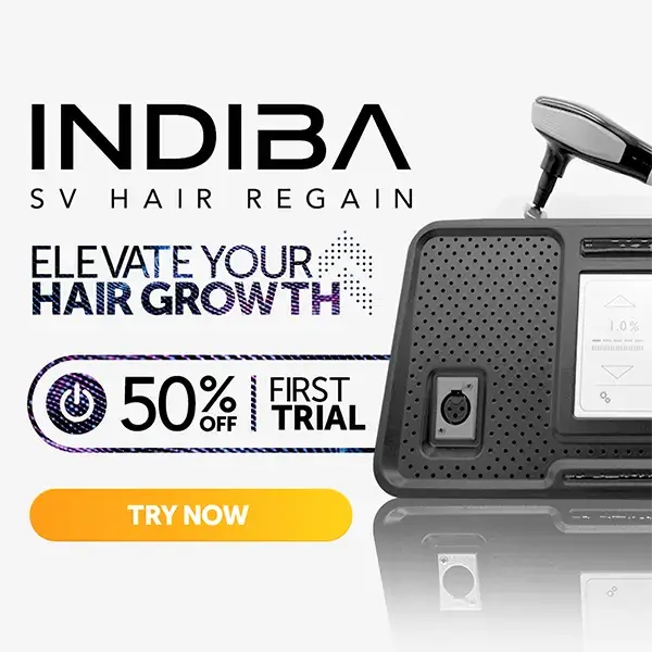 Indiba SV Hair Regain elevate your hair growth